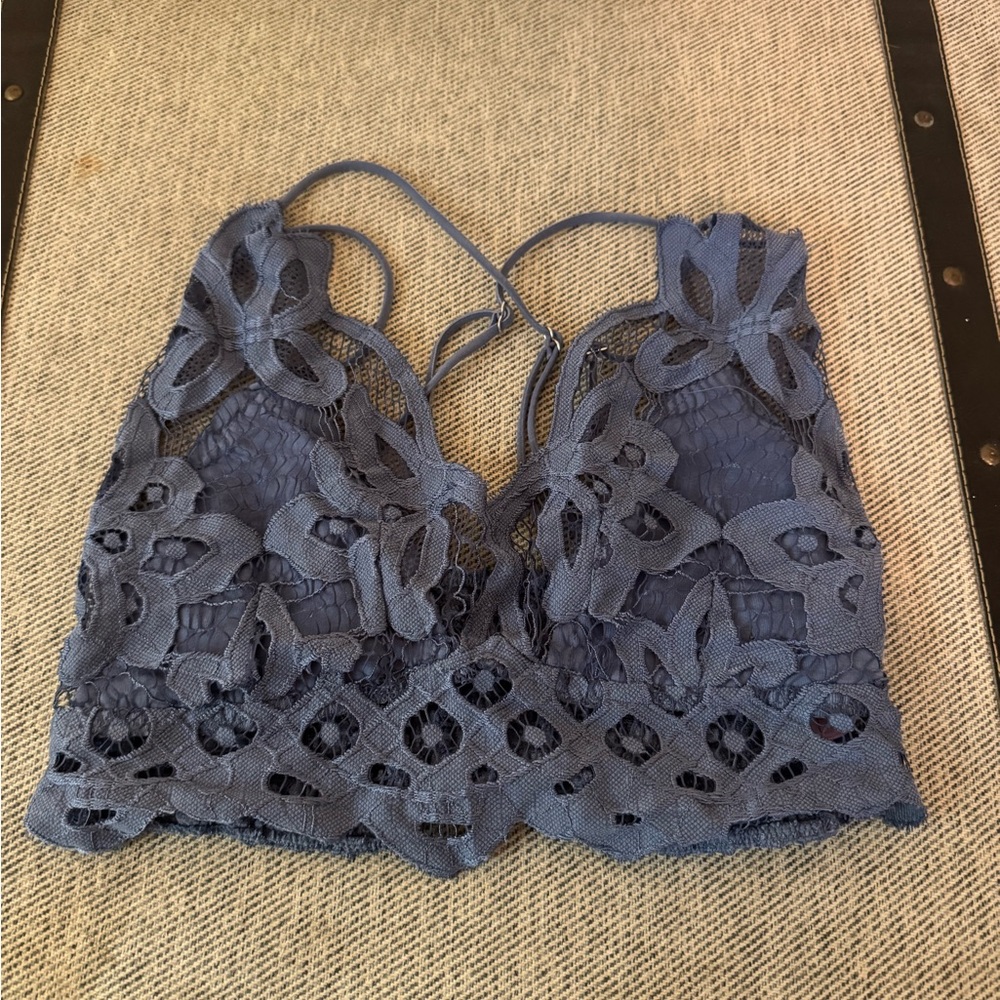 Lacey Blue Bralette